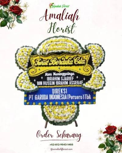 Papan Bunga Duka di Ngalian